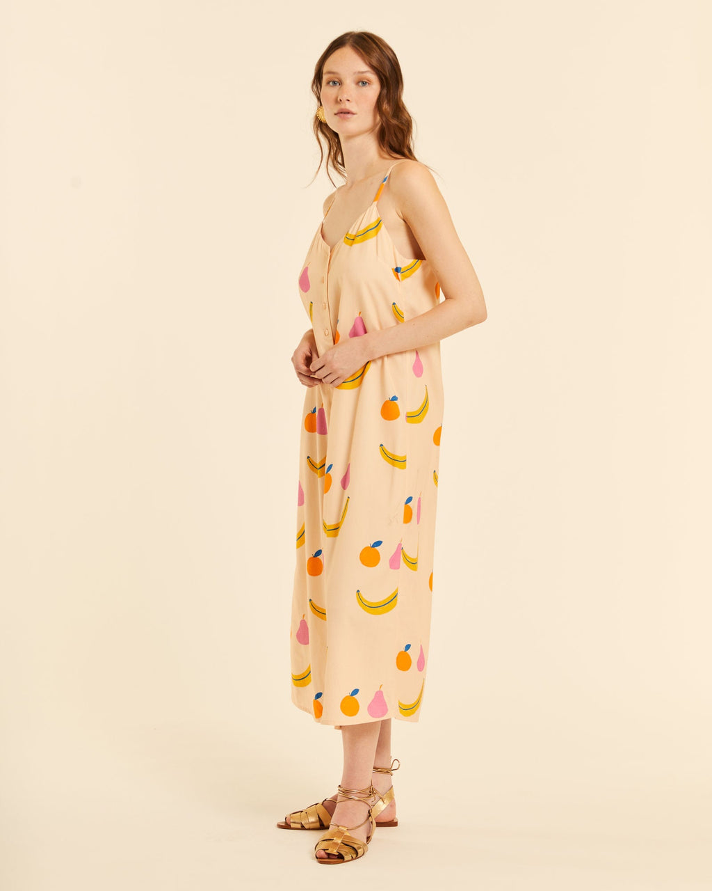 Vestido tirantas Happy Fruits
