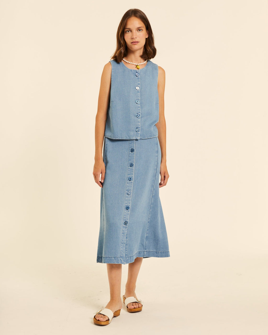 Chaleco denim