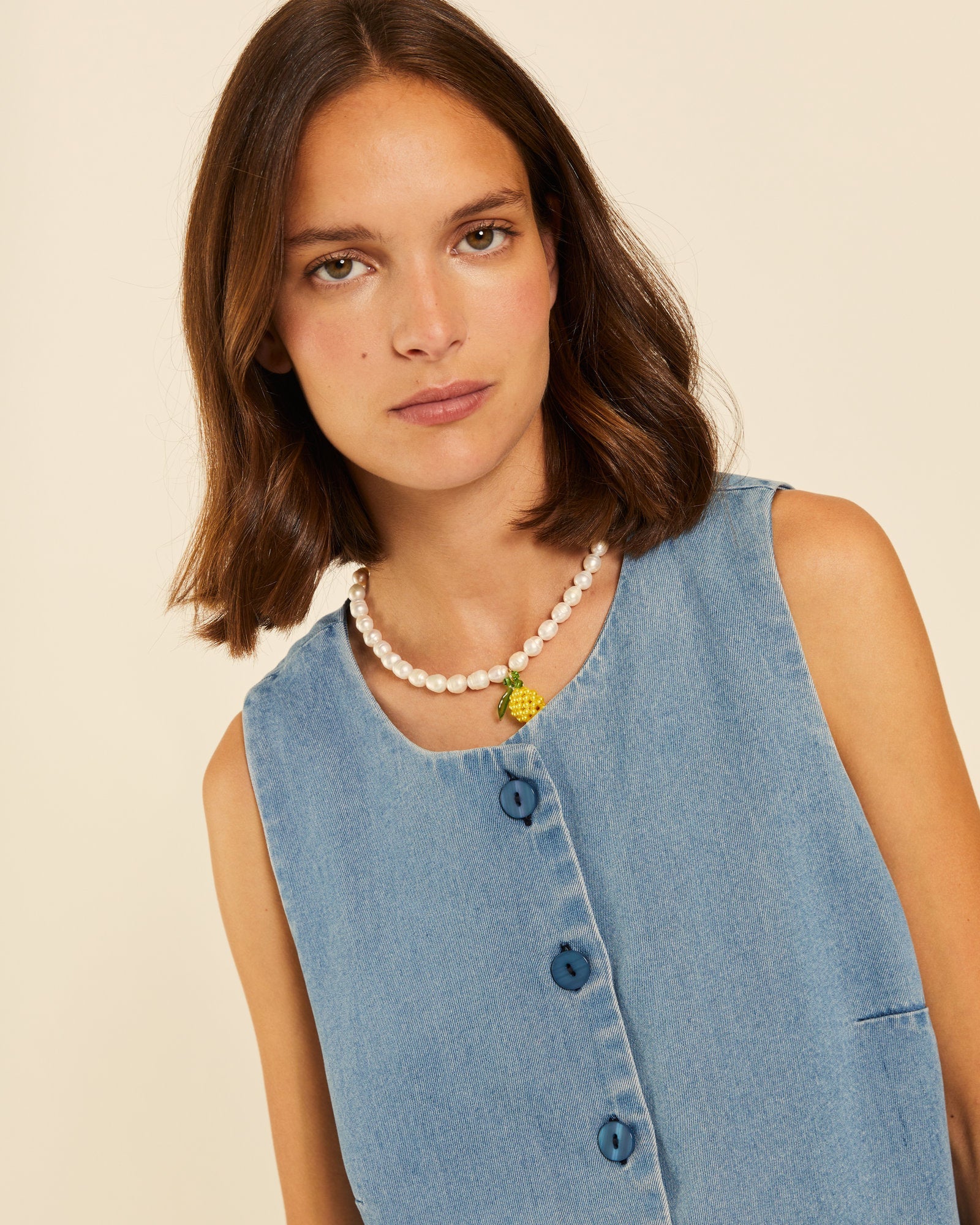 Chaleco denim
