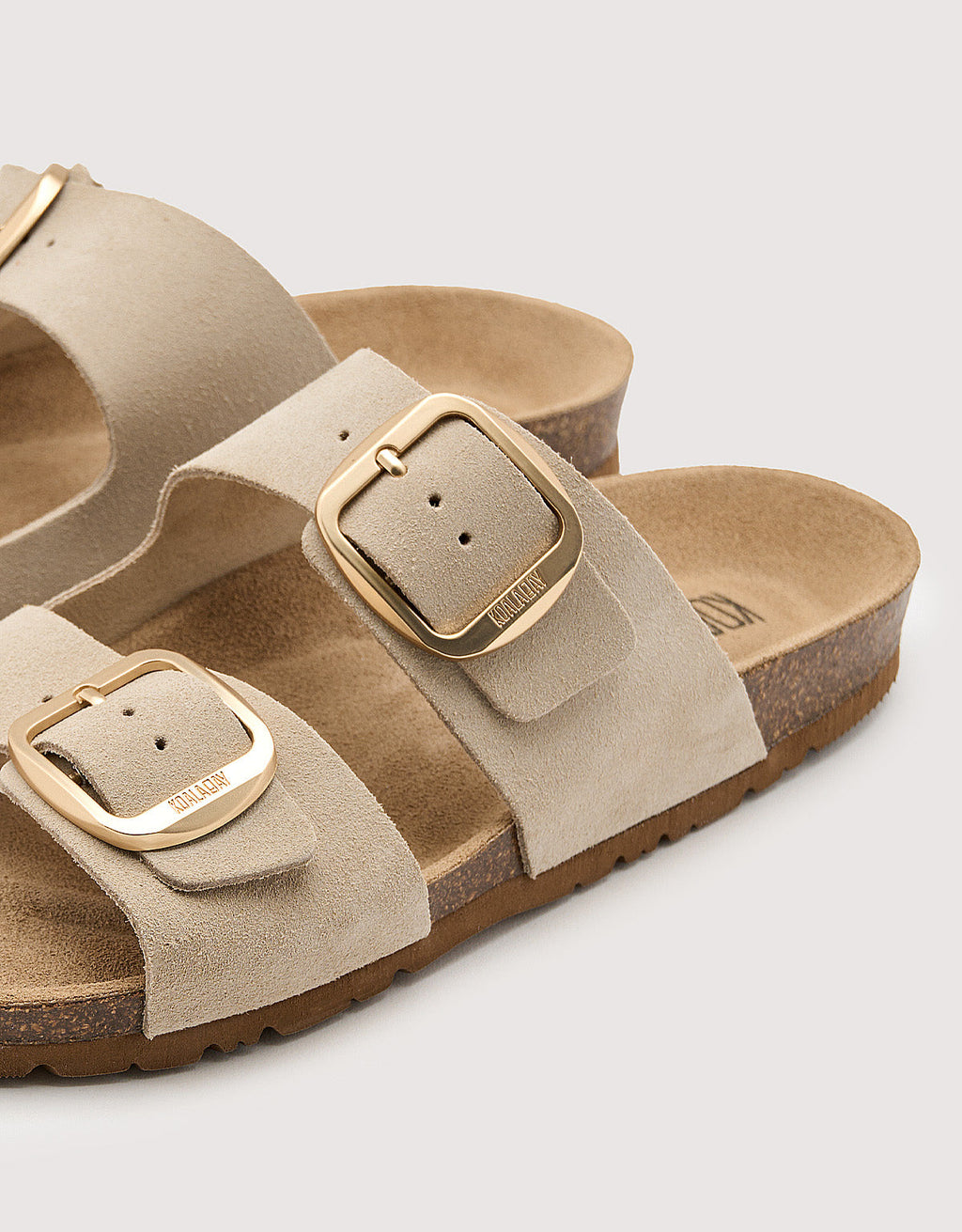Sandalia Bio Piel Arena - Emerald