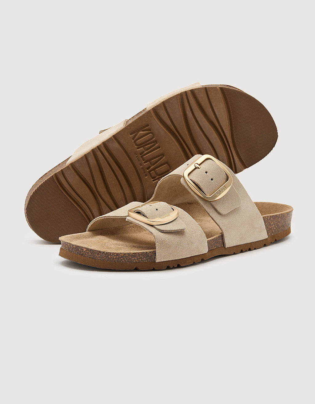 Sandalia Bio Piel Arena - Emerald