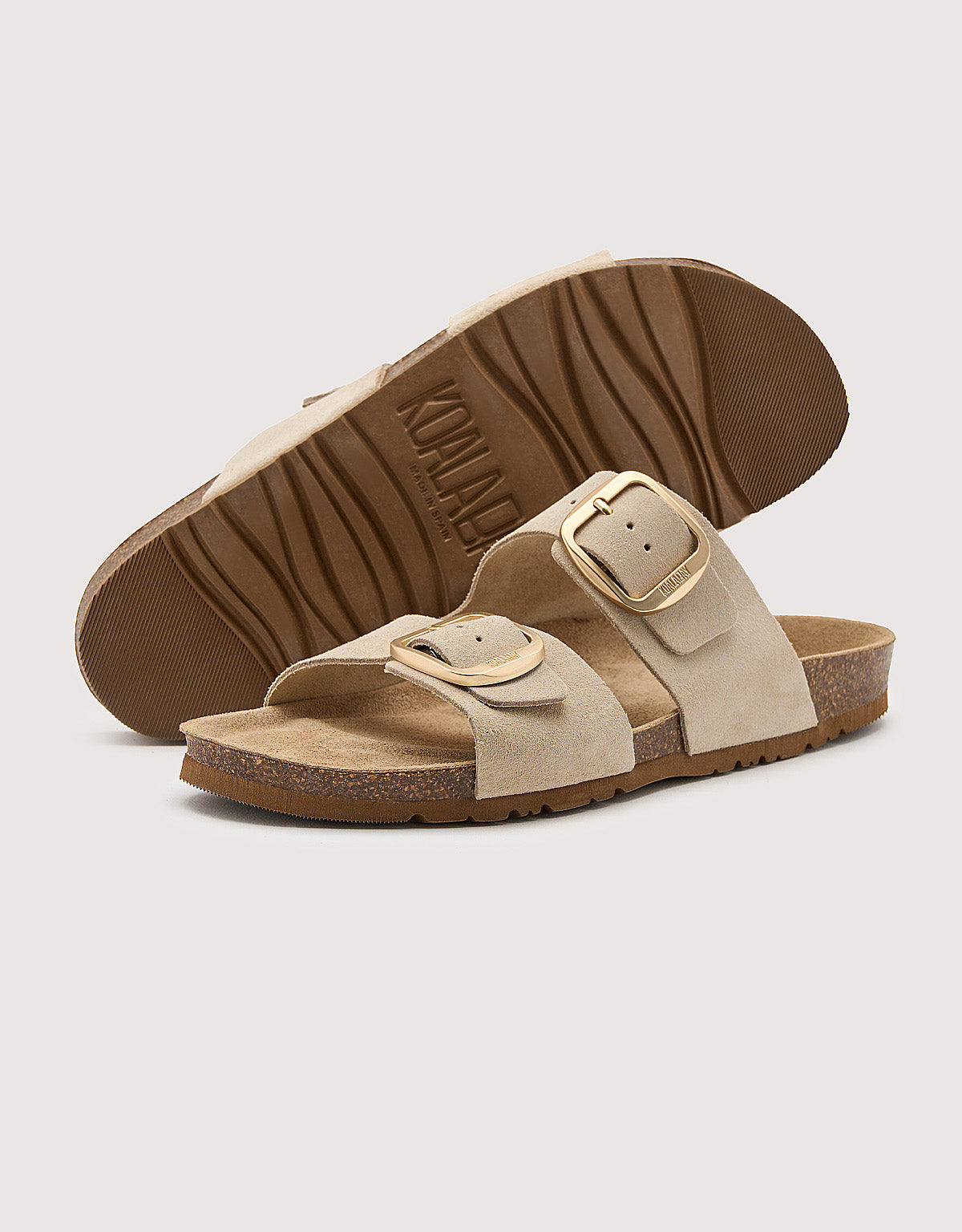 Sandalia Bio Piel Arena - Emerald