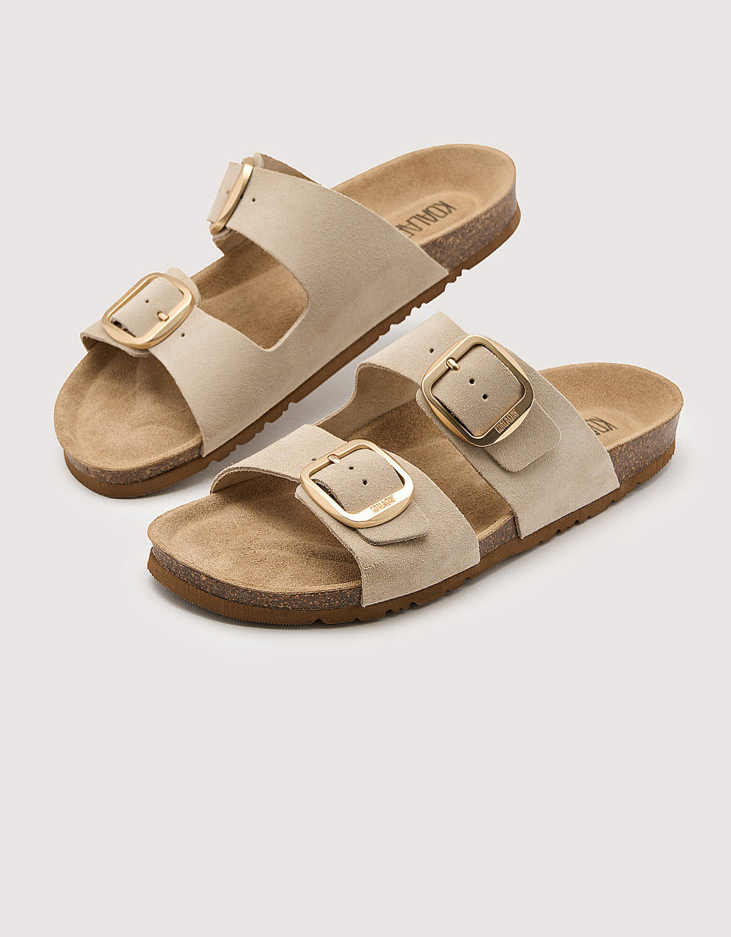 Sandalia Bio Piel Arena - Emerald