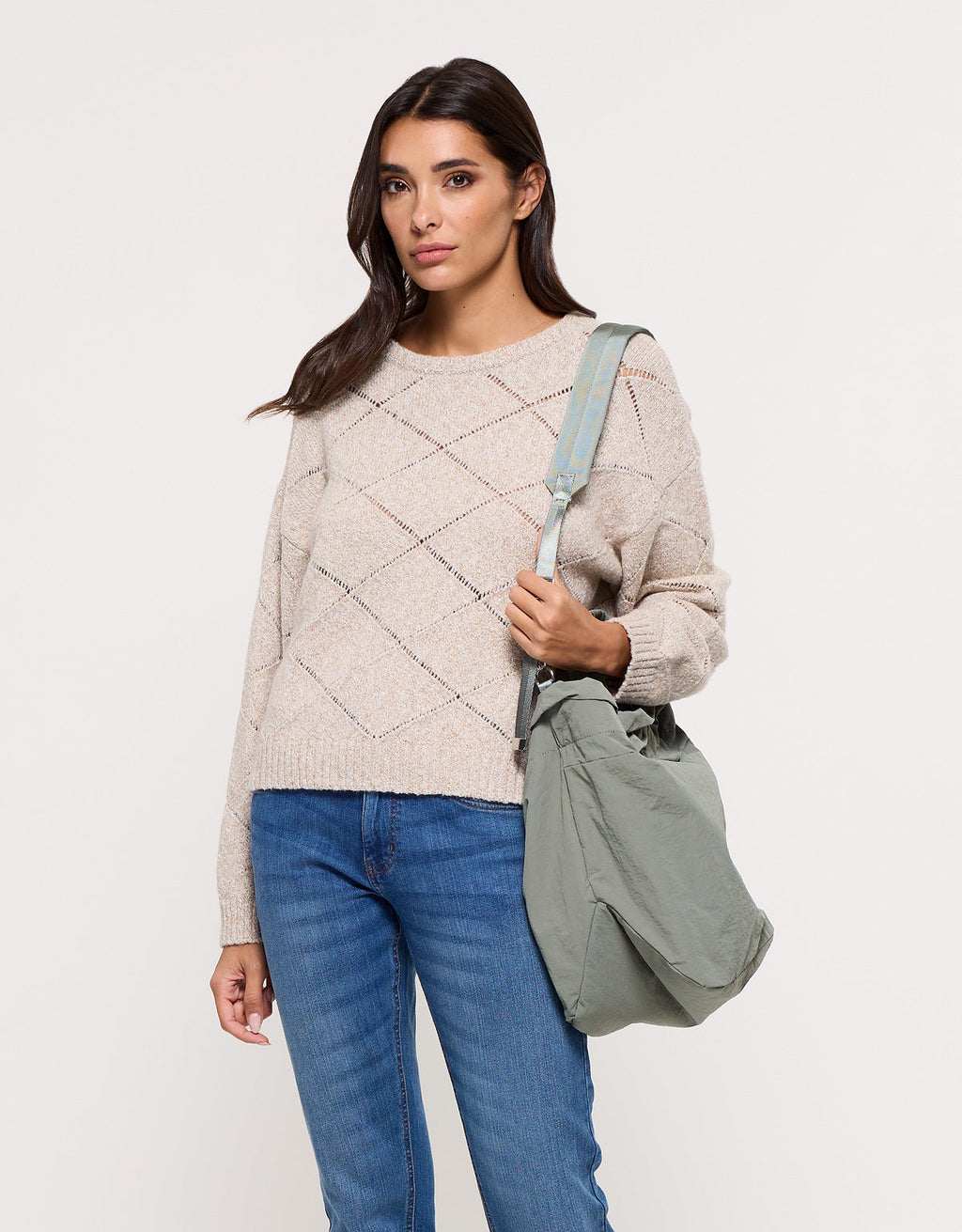 Bolso Saco Verde - Ginna